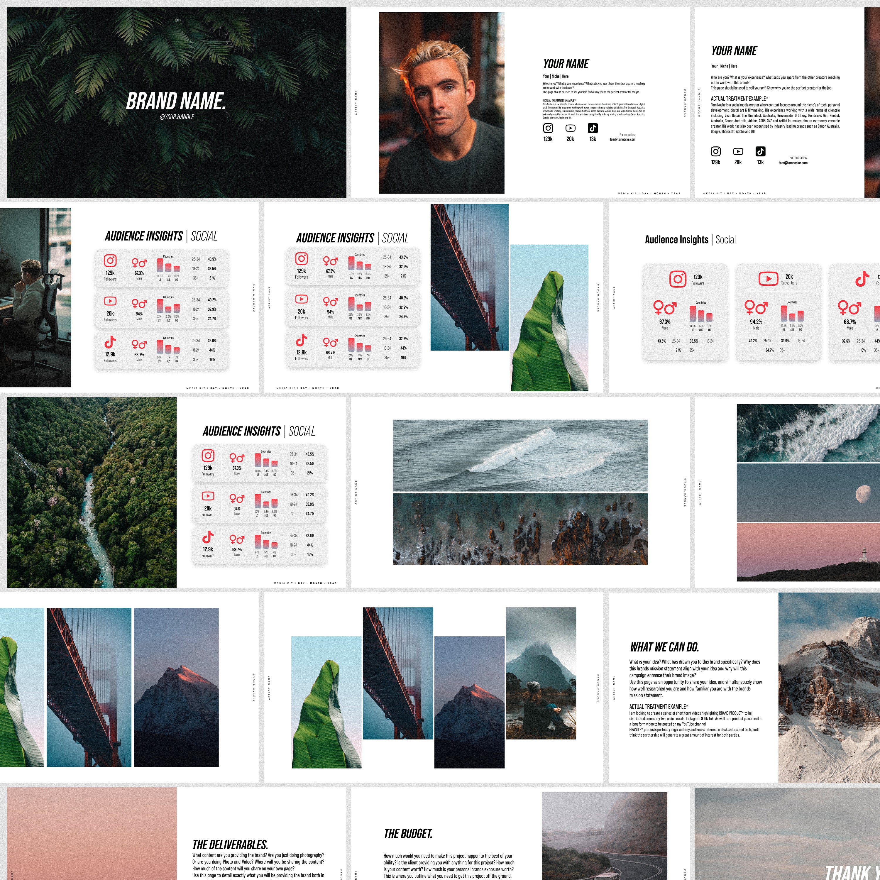 Creator Media Kit Template V1